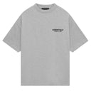Camiseta Fear Of God Essentials Jersey Crewneck Cinza Escuro (Heather Grey)