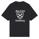 Camiseta Fear Of God Essentials Heavy Crewneck Preto (Black)