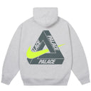 Agasalho Moletom Palace x Nike Tri Swoosh Cinza Mescla