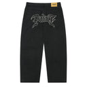 Calça Jeans Palace Le Script P90 Baggy Preta Preto