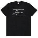 Camiseta Martine Rose x Supreme Preta