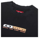 Camiseta Oakley x Piet Caution Ripped Preto Vintage