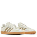 Tênis Adidas Samba OG Off White Wonder Gold Metallic (Wmns) Off-White