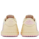 Tênis Travis Scott x Air Jordan 1 Retro Low OG Shy Pink Off-White