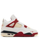 Tênis Nigel Sylvester x Air Jordan 4 Retro OG SP Brick After Brick Branco