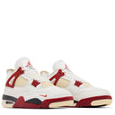 Tênis Nigel Sylvester x Air Jordan 4 Retro OG SP Brick After Brick Branco