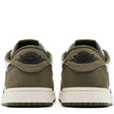 Tênis Air Jordan 1 Retro Low OG Medium Olive Marrom