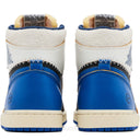 Tênis Fragment Design x Union LA x Air Jordan 1 Retro High OG Sport Royal Azul