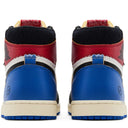 Tênis Fragment Design x Union LA x Air Jordan 1 Retro High OG Varsity Red Preto