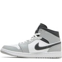 Tênis Air Jordan 1 Mid Light Smoke Grey Cinza