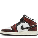 Tênis Air Jordan 1 Mid SE Wear-Away (GS) Branco