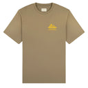 Camiseta Aimé Leon Dore Sun Faded Unisphere Bege Escuro (Laurel Oak)