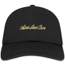 Boné Aimé Leon Dore Washed Script Preto (Jet Black)