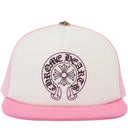 Boné Chrome Hearts Sex Records Branco/Rosa