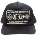 Boné Trucker Chrome Hearts CH Hollywood Preto