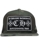 Boné Trucker Chrome Hearts Hollywood Camuflado Verde (Green Camo)