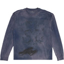 Camiseta Manga Longa Cactus Jack x Fragment x Nike Houston To ISE MIE Azul Marinho