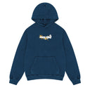 Agasalho Moletom Denim Tears Floral Logo Azul