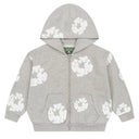 Agasalho Moletom com Zíper Denim Tears Cotton Wreath Cinza