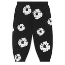 Calça de Moletom Denim Tears Wreath Preta Preto