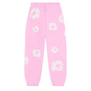 Calça de Moletom Denim Tears Cotton Wreath Rosa (Powder Pink)