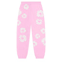 Calça de Moletom Denim Tears Cotton Wreath Rosa (Powder Pink)