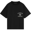 Camiseta Crewneck Fear Of God Essentials Jersey Preta Preto