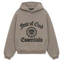 Agasalho Moletom Fear Of God Essentials Heavy Fleece Vintage Shrunken Cinza (Heather Grey)
