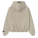 Agasalho Moletom com Zíper Fear Of God Essentials Fleece Bege (Timber)
