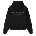 Agasalho Moletom Fear Of God Essentials Classic Fleece Preto (Jet Black)