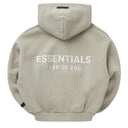 Agasalho Moletom com Zíper Fear Of God Essentials Fleece Verde Claro (Abbey Stone) Cinza