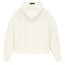 Agasalho Tricô Fear Of God Essentials Cable Knit Off-White (Cloud Dancer)