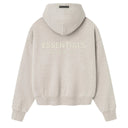 Agasalho Moletom Fear Of God Essentials Classic Cinza Claro (Heather Stone)