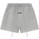 Shorts Bermuda de Moletom Fear Of God Essentials Classic Fleece Cinza Clara (Concrete Heather)