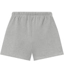 Shorts Bermuda de Moletom Fear Of God Essentials Classic Fleece Cinza Clara (Concrete Heather)