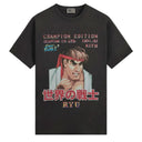 Camiseta Kith x Capcom Ryu Champion Edition Vintage Preta