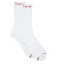 Underwear Meia Supreme x Hanes Crew Branca (Pacote de 4)