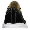 Tênis Maison Mihara Yasuhiro Peterson OG Sole Canvas Low Black White Preto