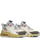 Tênis Travis Scott x Nike Air Max 270 React Cactus Trails Bege