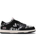Tênis Quartersnacks x Nike SB Dunk Low Little Debbies Zebra Cakes Preto