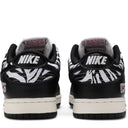 Tênis Quartersnacks x Nike SB Dunk Low Little Debbies Zebra Cakes Preto