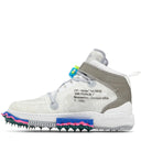 Tênis Off-White x Nike Air Force 1 Mid White Branco