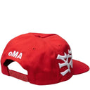Boné oMA Studios NY Crown Vermelho