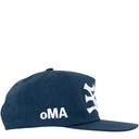 Boné oMA Studios NY NY Aba Reta Azul Marinho
