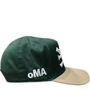 Boné oMA Studios NY NY Verde e Bege