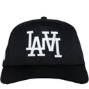 Boné oMA Studios LA LA Curved Brim Preto e Branco