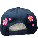 Boné oMA Studios NY NY Cherry Blossom Azul Marinho