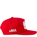 Boné oMA Studios NY NY Bones Vermelho e Branco