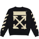 Agasalho Moletom Crewneck Off-White Tape Arrows Preto