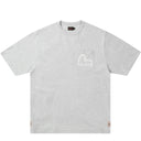 Camiseta Palace x Evisu Heavy Wash Cinza Mescla (Grey Marl)